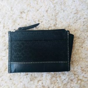 Coach Signature Key Pouch Wallet